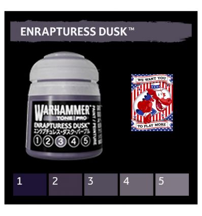 Warhammer Tone Pro -  ENRAPTURESS DUSK 3 12ML ROW