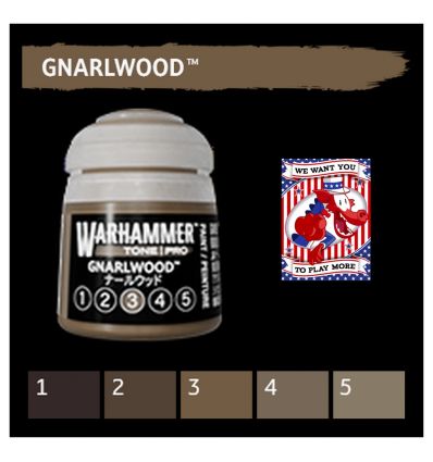 Warhammer Tone Pro -  GNARLWOOD 1 12ML ROW