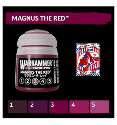 Warhammer Tone Pro -  MAGNUS THE RED 2 